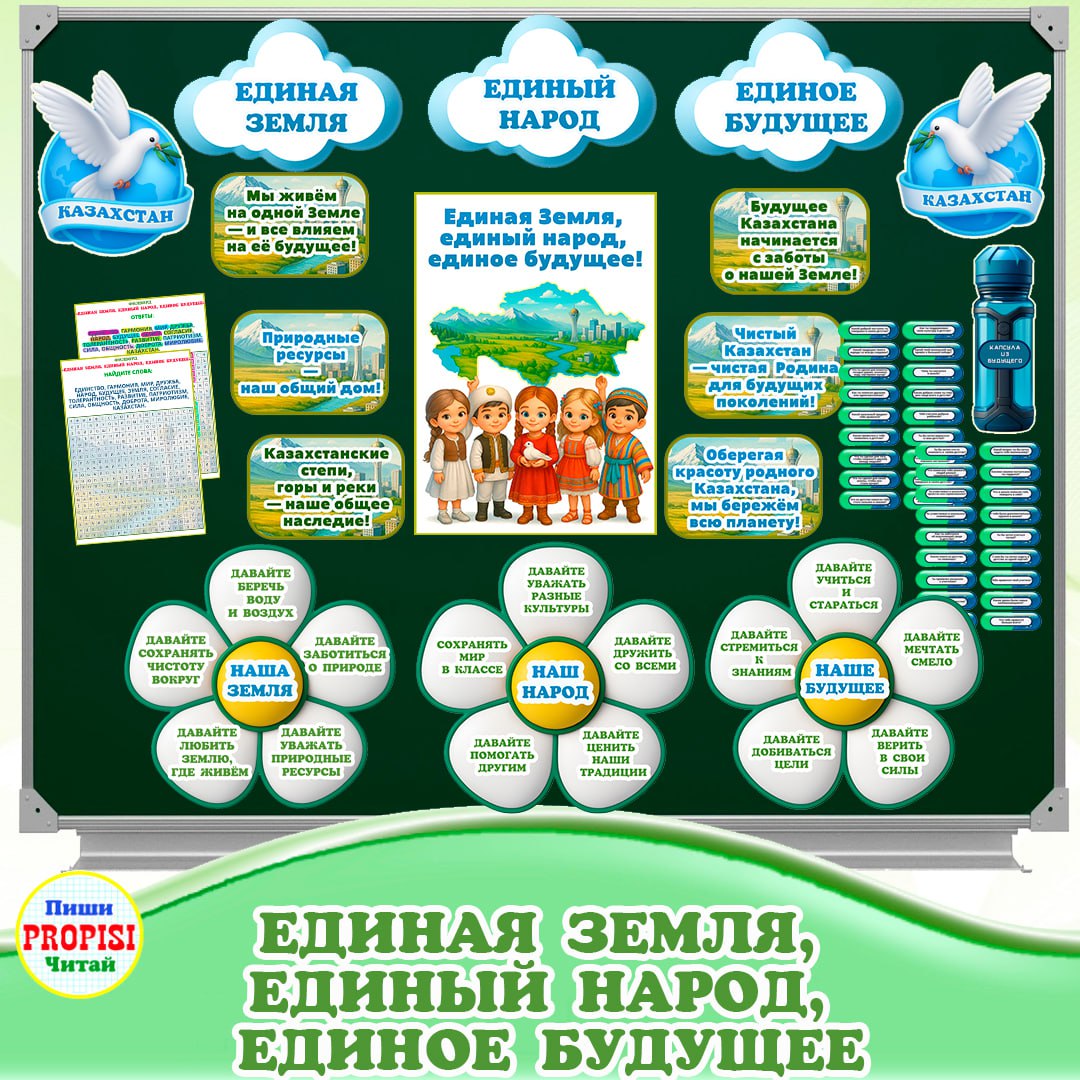 Классный час. Набор " Единая Земля, единый народ, единое будущее "